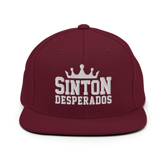 Snapback Hat | Sinton Desperados Baseball | Ridge Varsity Logo