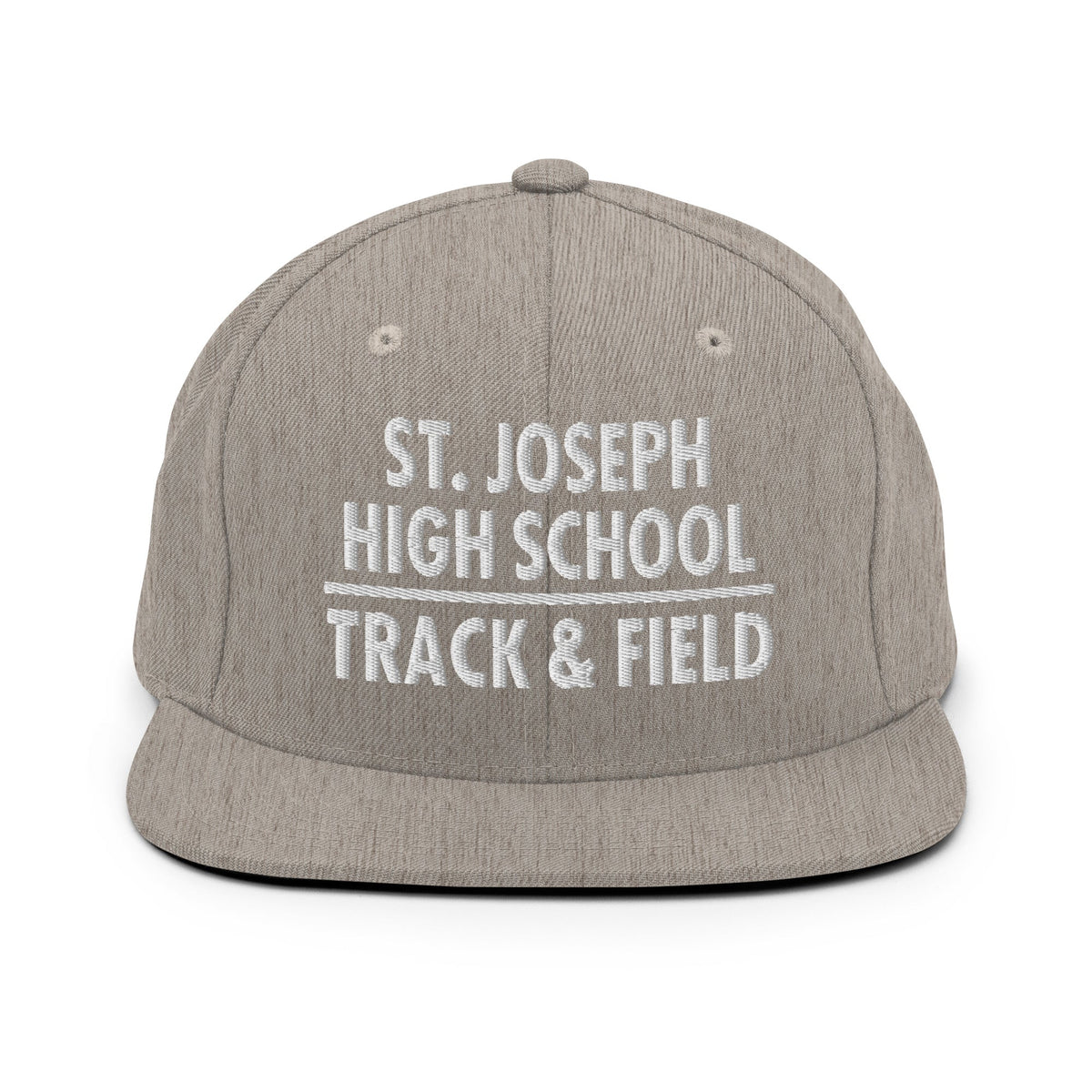 Snapback Hat | St. Joseph High School - Track & Field | Crest Logo