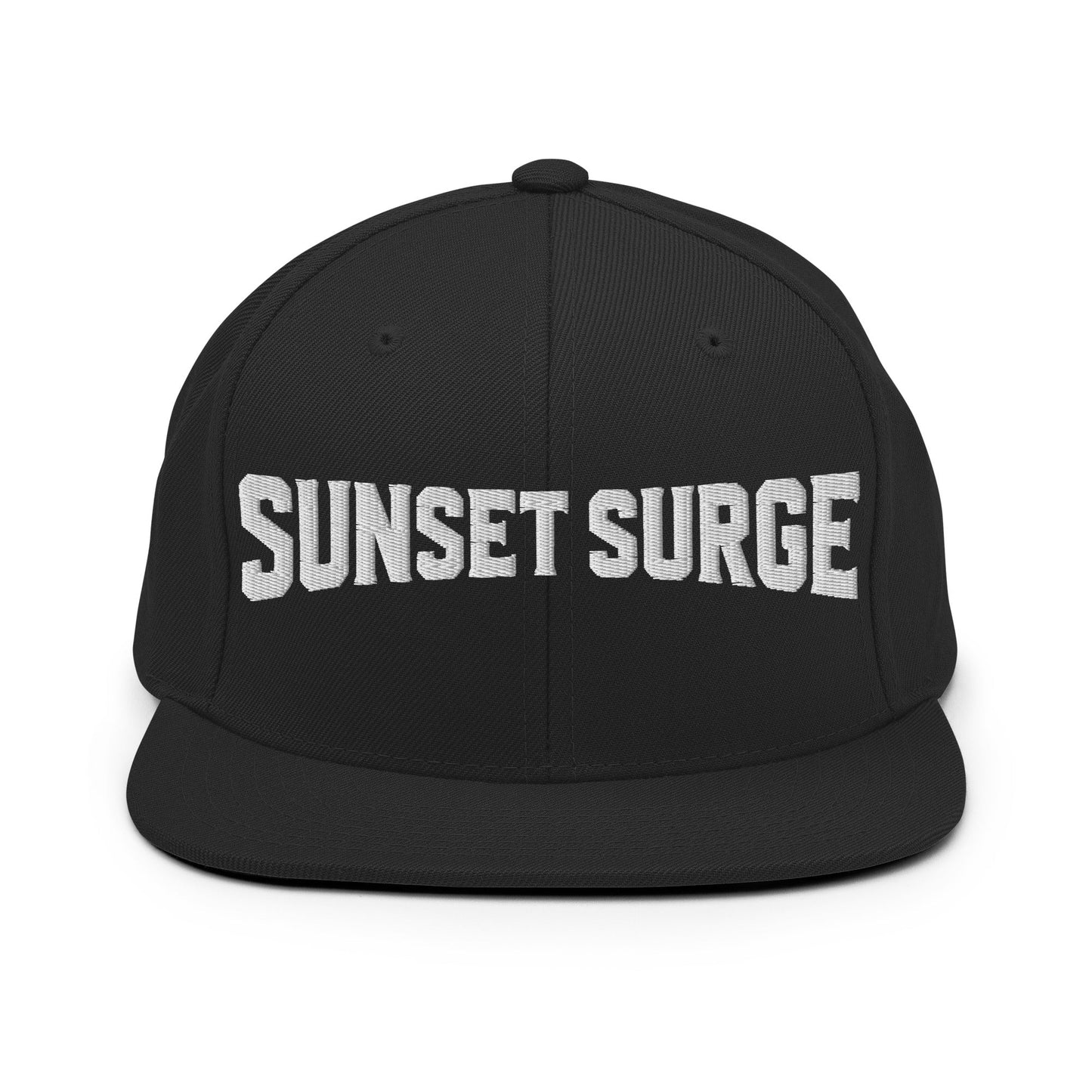 Snapback Hat | Sunset Surge All-Star Cheerleading | Crest Logo