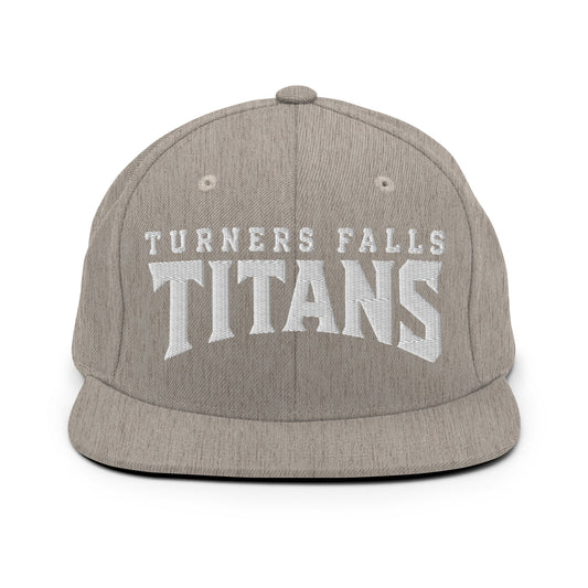 Snapback Hat | Turners Falls Titans | Titan Crest Logo