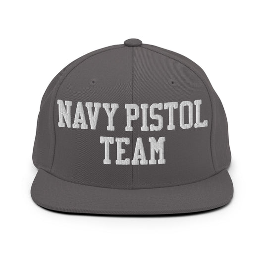 Snapback Hat | USNA Pistol Team | Crest Logo