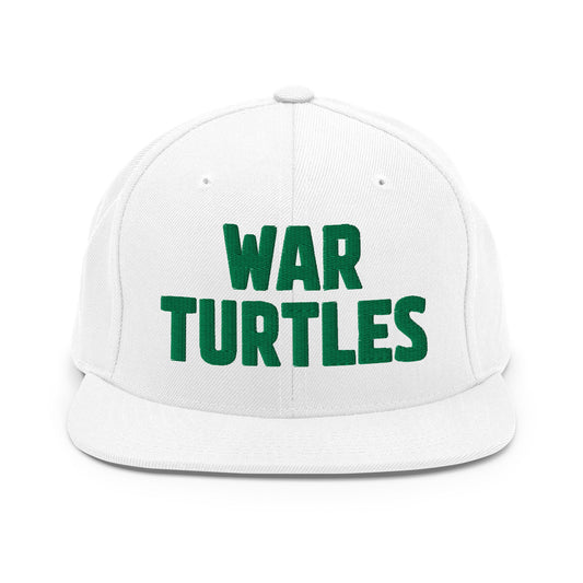 Snapback Hat | War Turtles | Mascot Logo