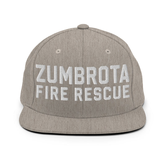 Snapback Hat | Zumbrota Fire Department | Vanguard Logo