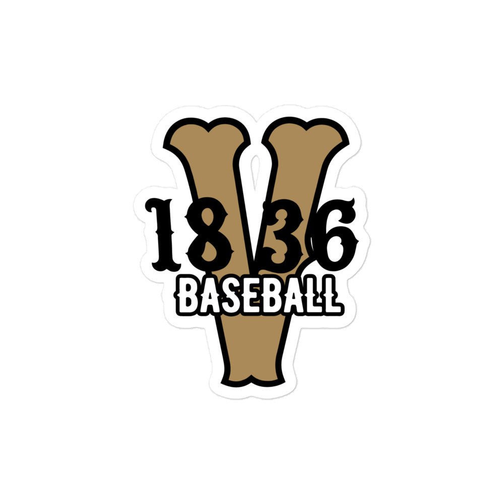 Stickers | 1836 Volunteers Baseball | Crest Logo