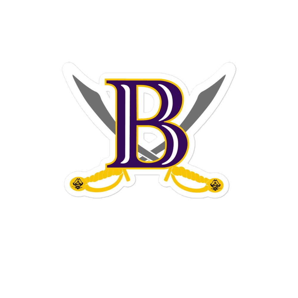Stickers | Belton Youth Football Pirates | Vanguard Logo
