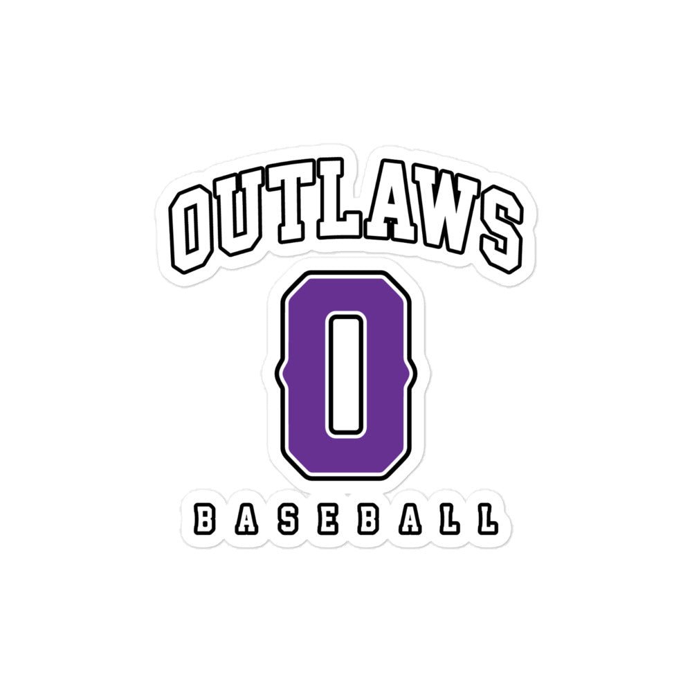 Stickers | Carolina Outlaws Baseball | Atheltics Logo