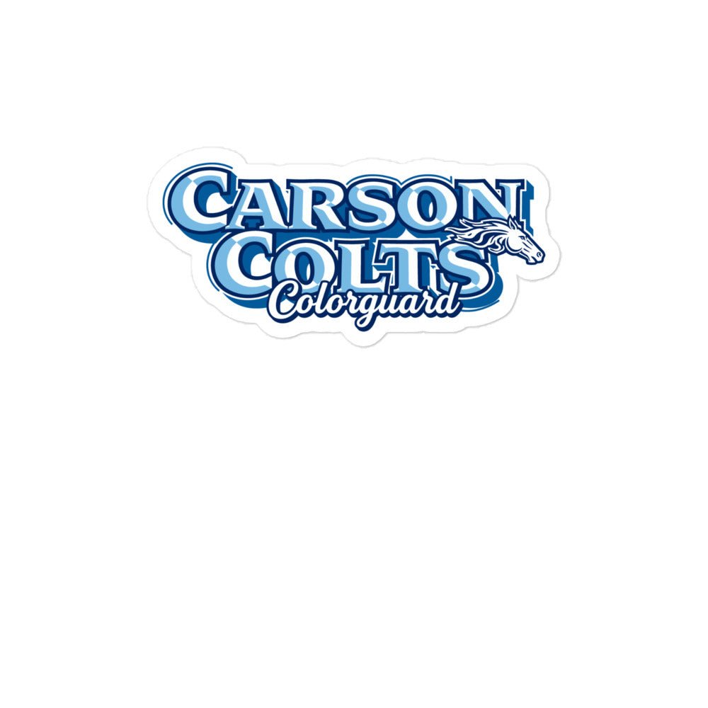 Stickers | Carson Colorguard | Colts Logo