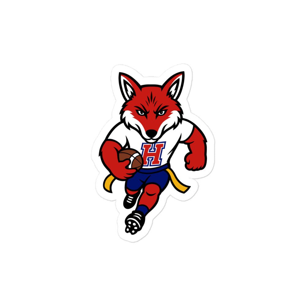 Stickers | Hornell Flag Football | Mascot Logo