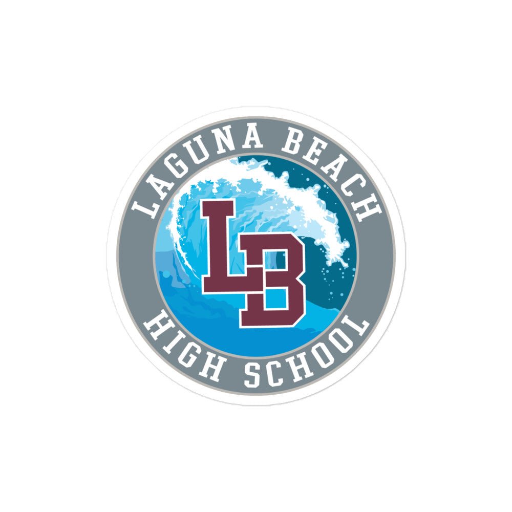 Stickers | Laguna Beach High School Wrestling | Wave Logo