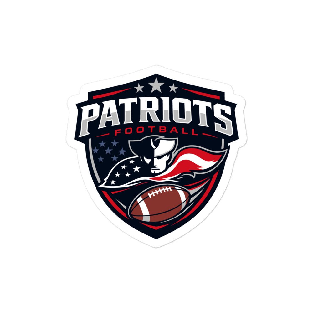 Stickers | LFMS Athletics | Patriots Football Logo
