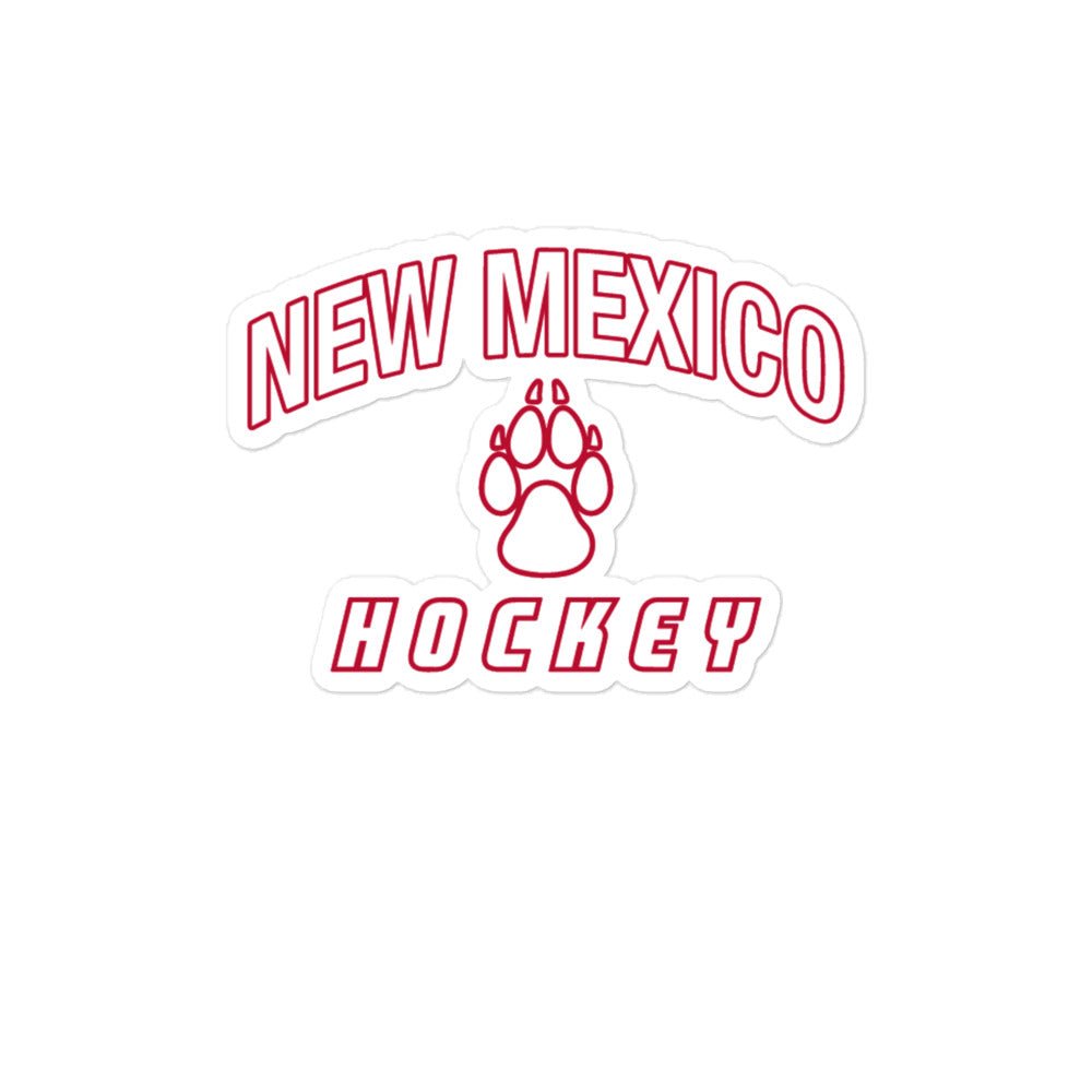 Stickers | Lobo Women’s Ice Hockey | Script Logo