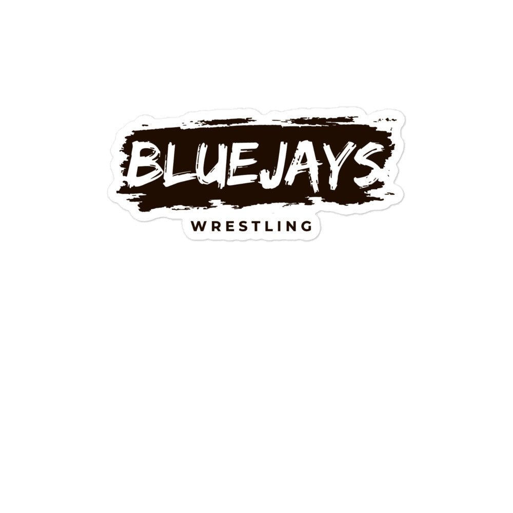 Stickers | Middlesex Bluejays Wrestling | Script Logo