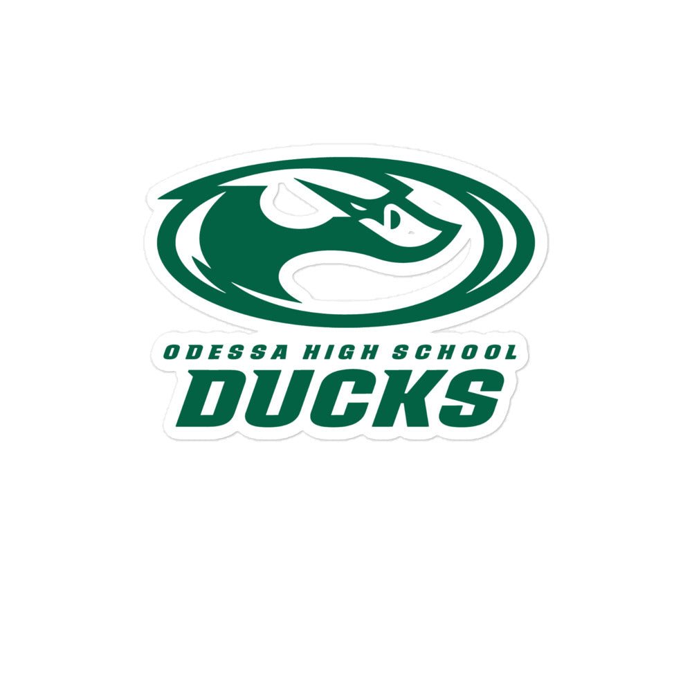 Stickers | Odessa Girls Lacrosse | Ducks Green Logo