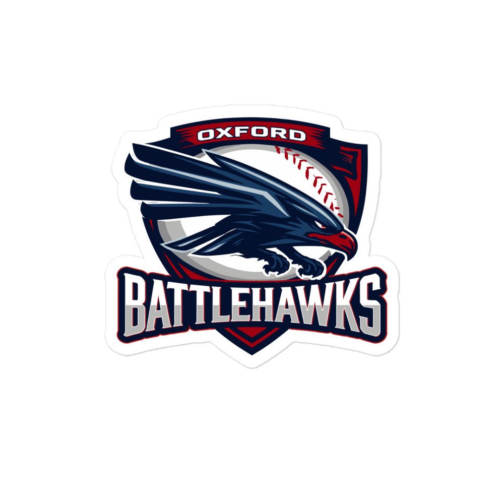 Stickers | Oxford Battlehawks 13U | Badge Logo