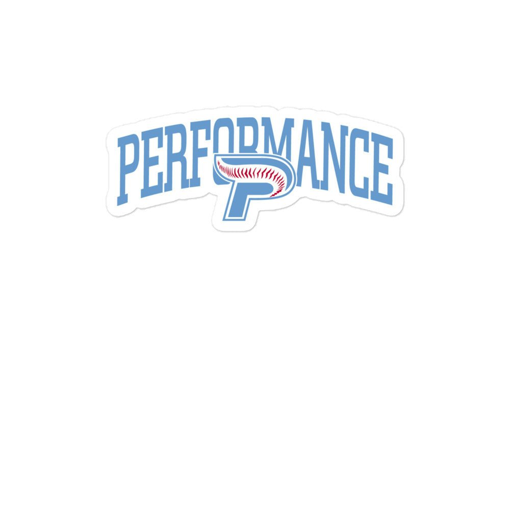 Stickers | Performance Baseball | Script Logo