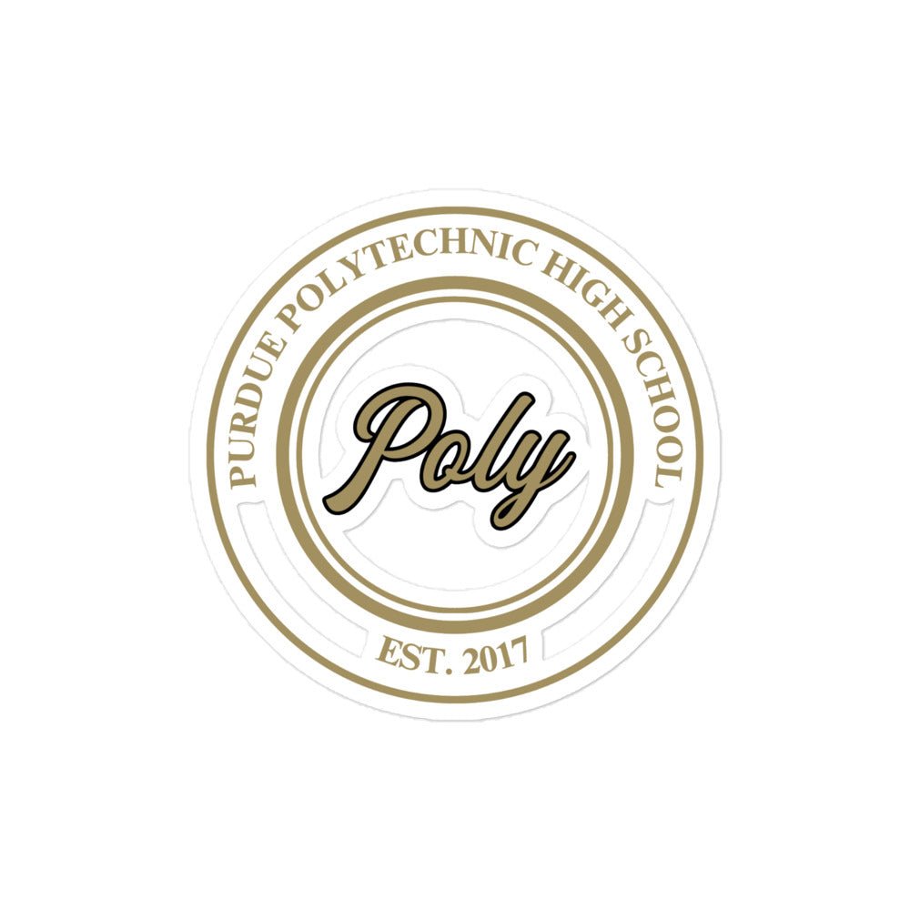 Stickers | Purdue Polytechnic High School | Poly Seal Logo