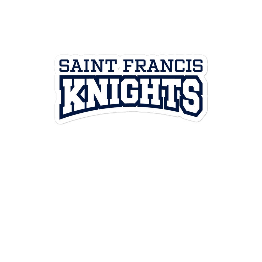 Stickers | Saint Francis School | Modern Script Logo