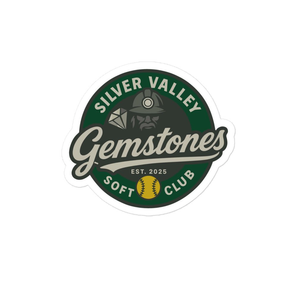 Stickers | Silver Valley Gemstones | Badge Logo