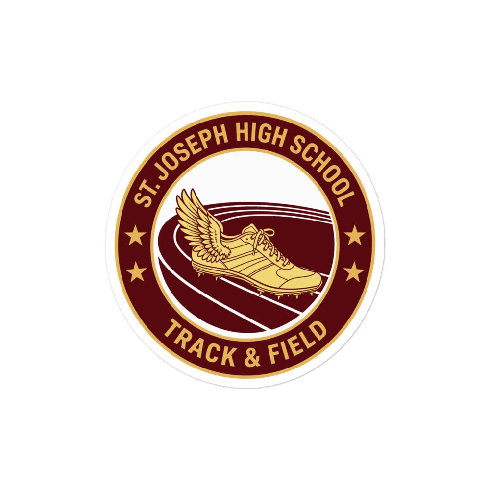 Stickers | St. Joseph High School - Track & Field | Badge Logo