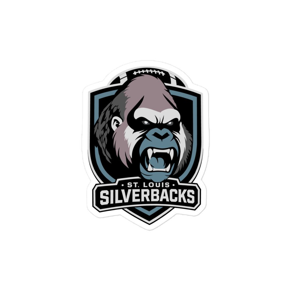Stickers | St. Louis Silverbacks Women’s Football Team | Shield Logo