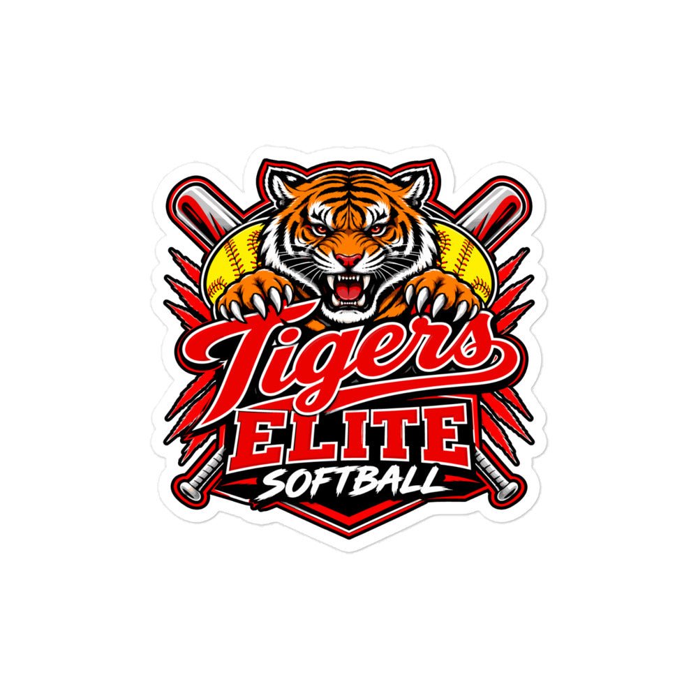Stickers | Tigers Elite Softball | Emblem Logo