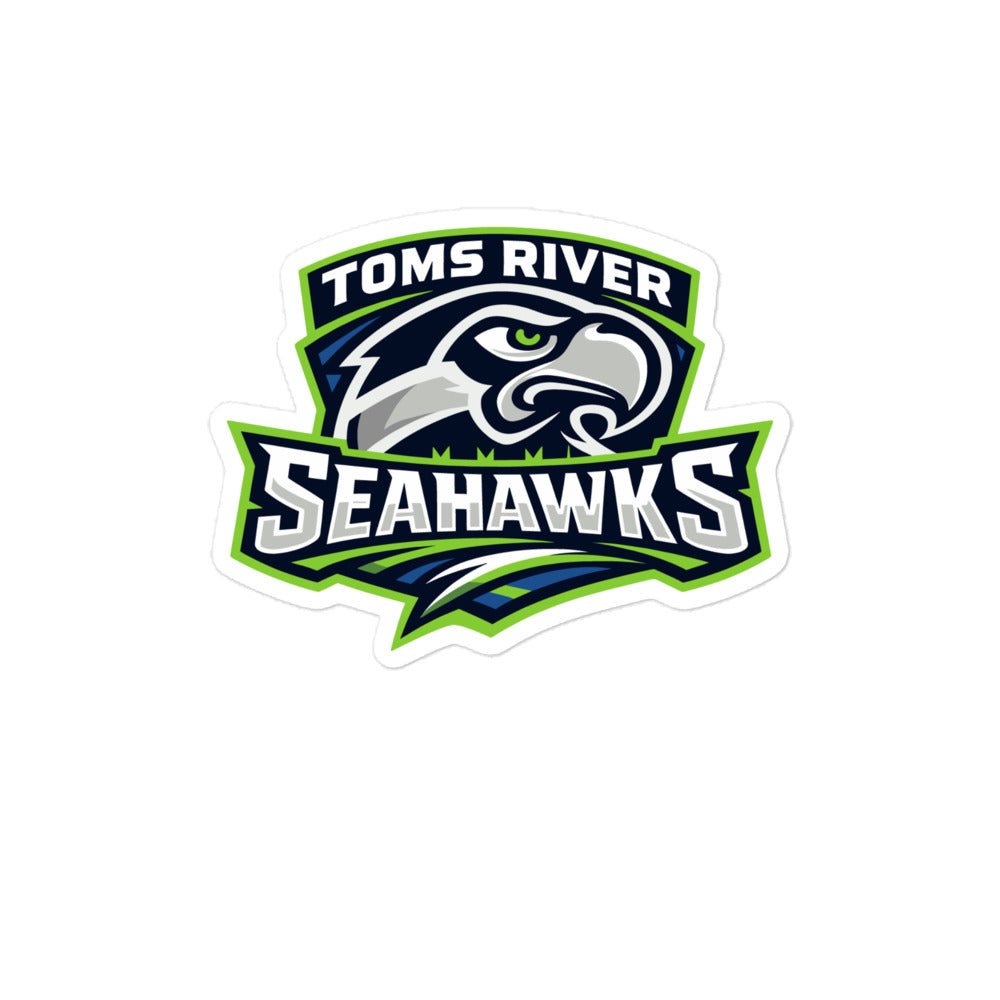 Stickers | Toms River Seahawks | Mascot Script Logo