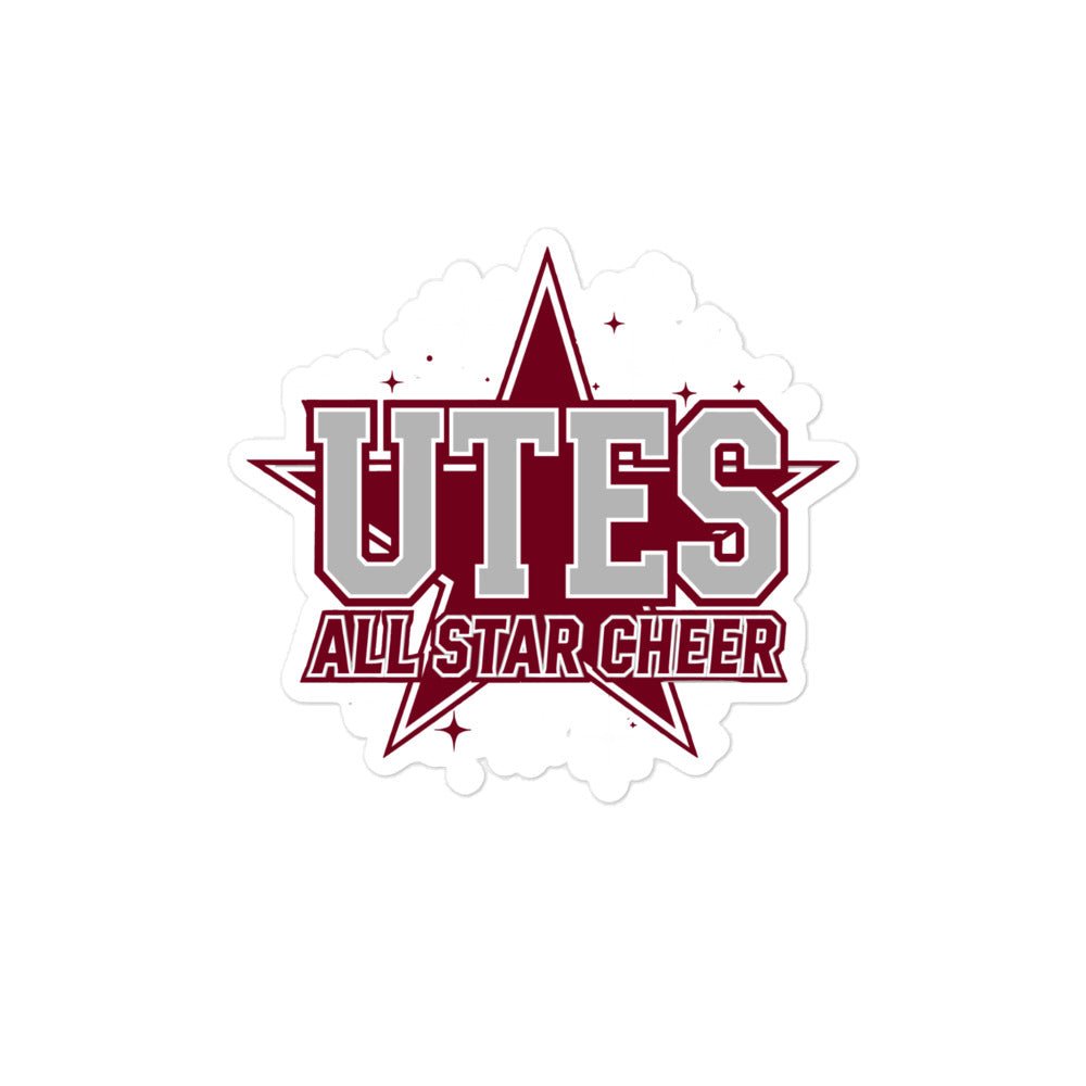 Stickers | Utes Allstar Cheer | Crest Logo