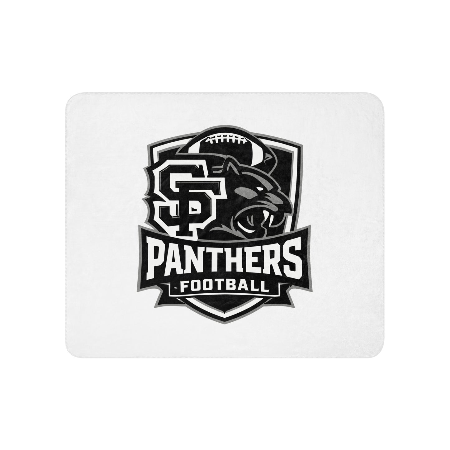 Sherpa Blanket | Samuel Fels Football | Shield Logo