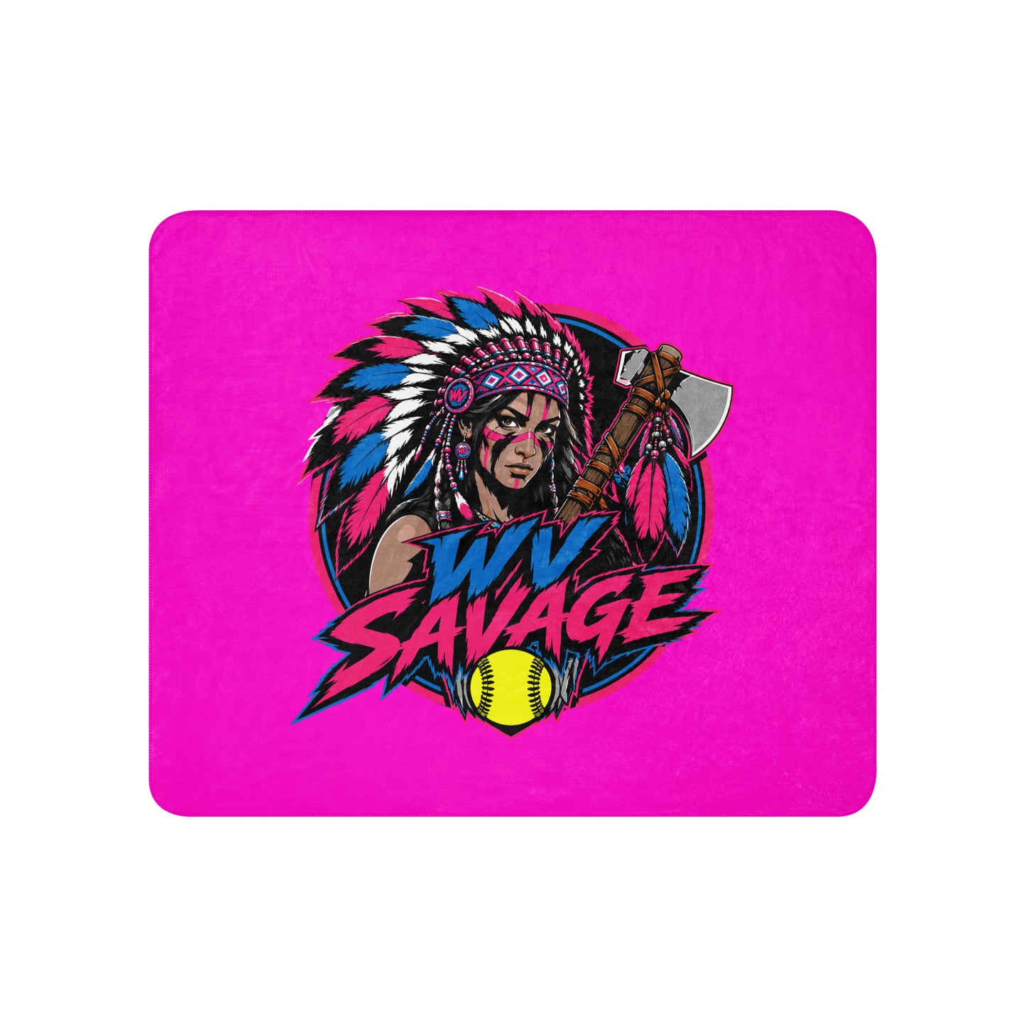 Sherpa Blanket | Savage | Crest Logo