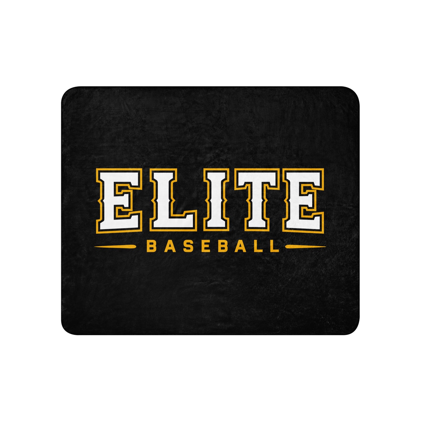 Sherpa Blanket | Elite Baseball | Vanguard Logo