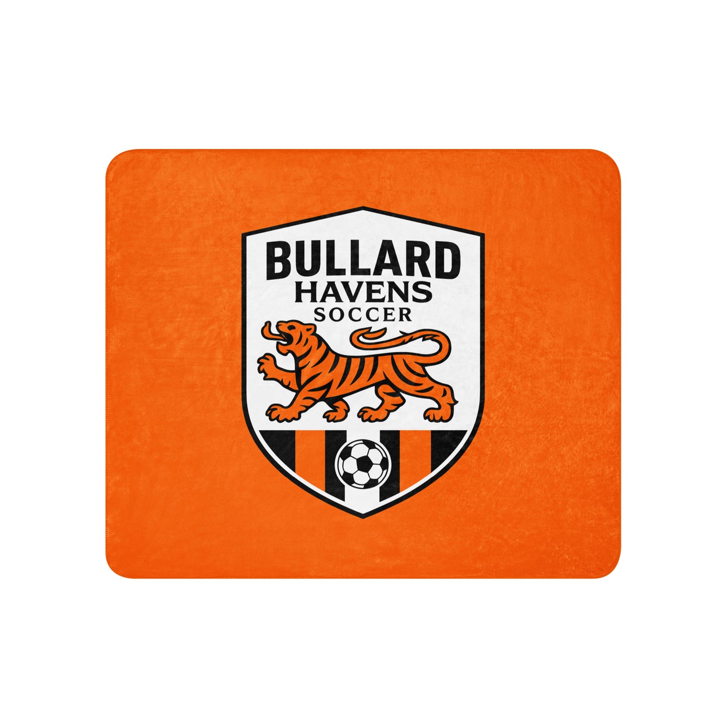 Sherpa Blanket | Bullard Havens Boys Soccer | Shield Logo