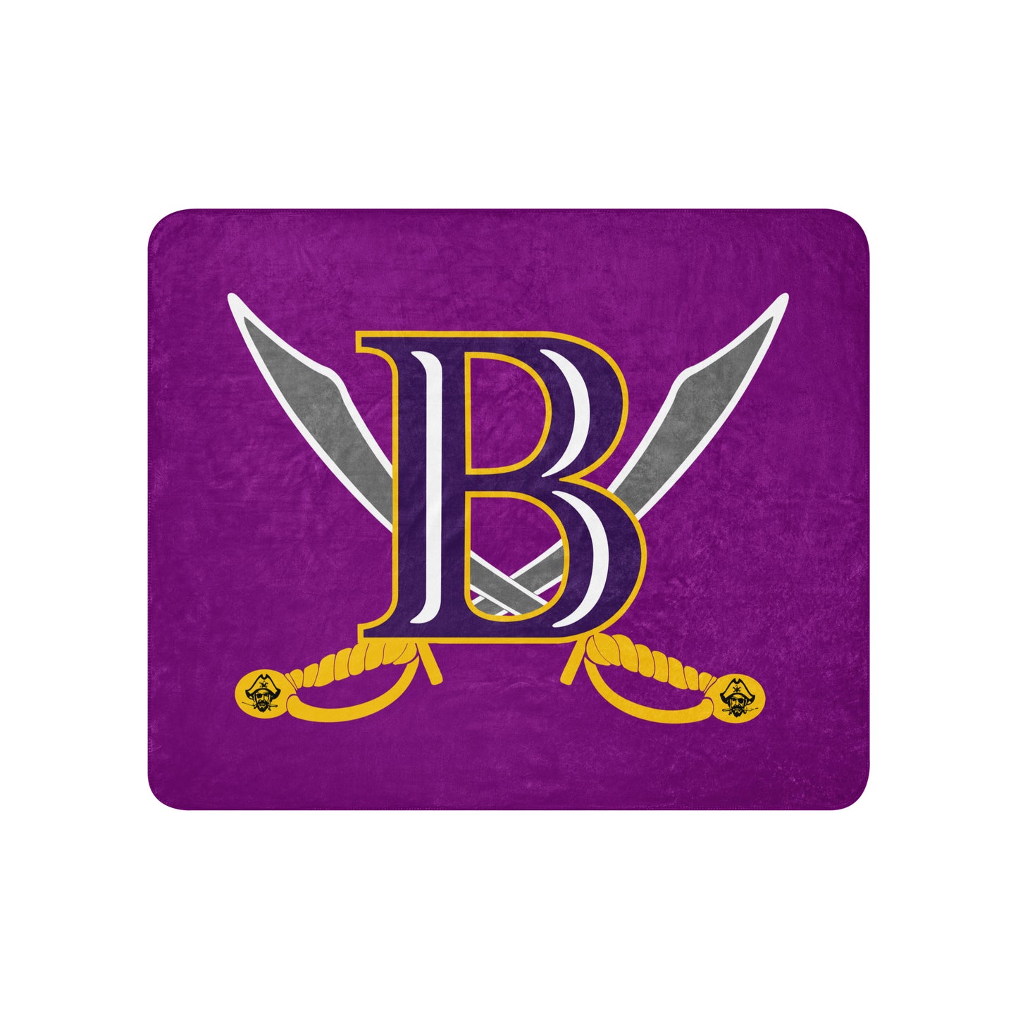 Sherpa Blanket | Belton Youth Football Pirates | Vanguard Logo