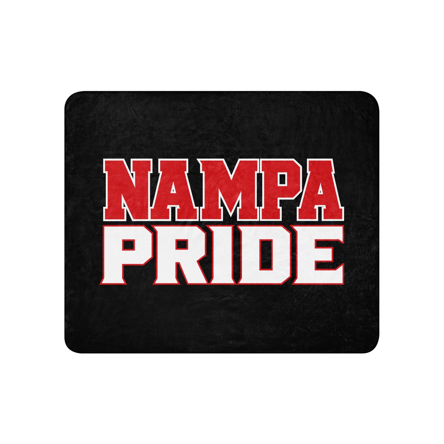 Sherpa Blanket | Nampa Pride | Letter Mark Logo