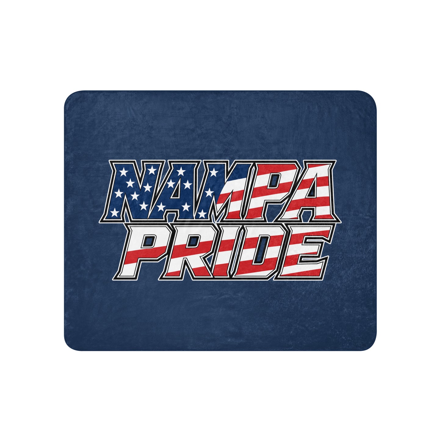 Sherpa Blanket | Nampa Pride | Modern Script Logo
