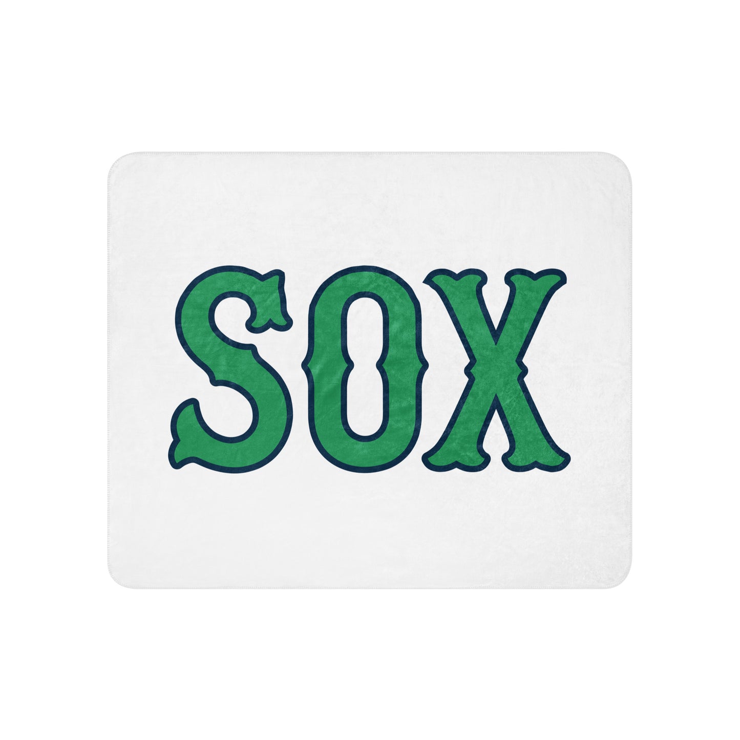 Sherpa Blanket | Greenville Sox | Emblem Logo