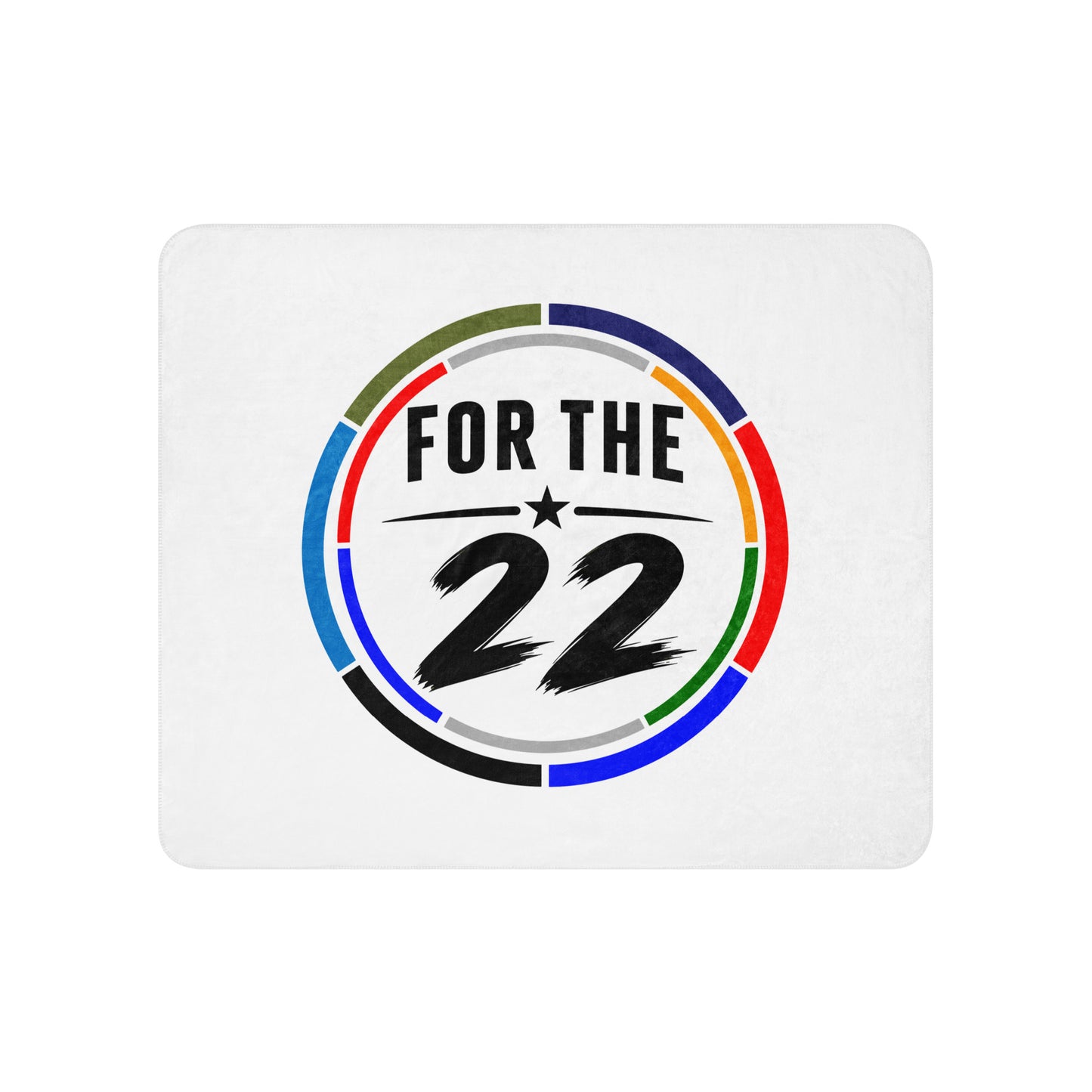 Sherpa Blanket | For the 22 | Honor Athletics Logo