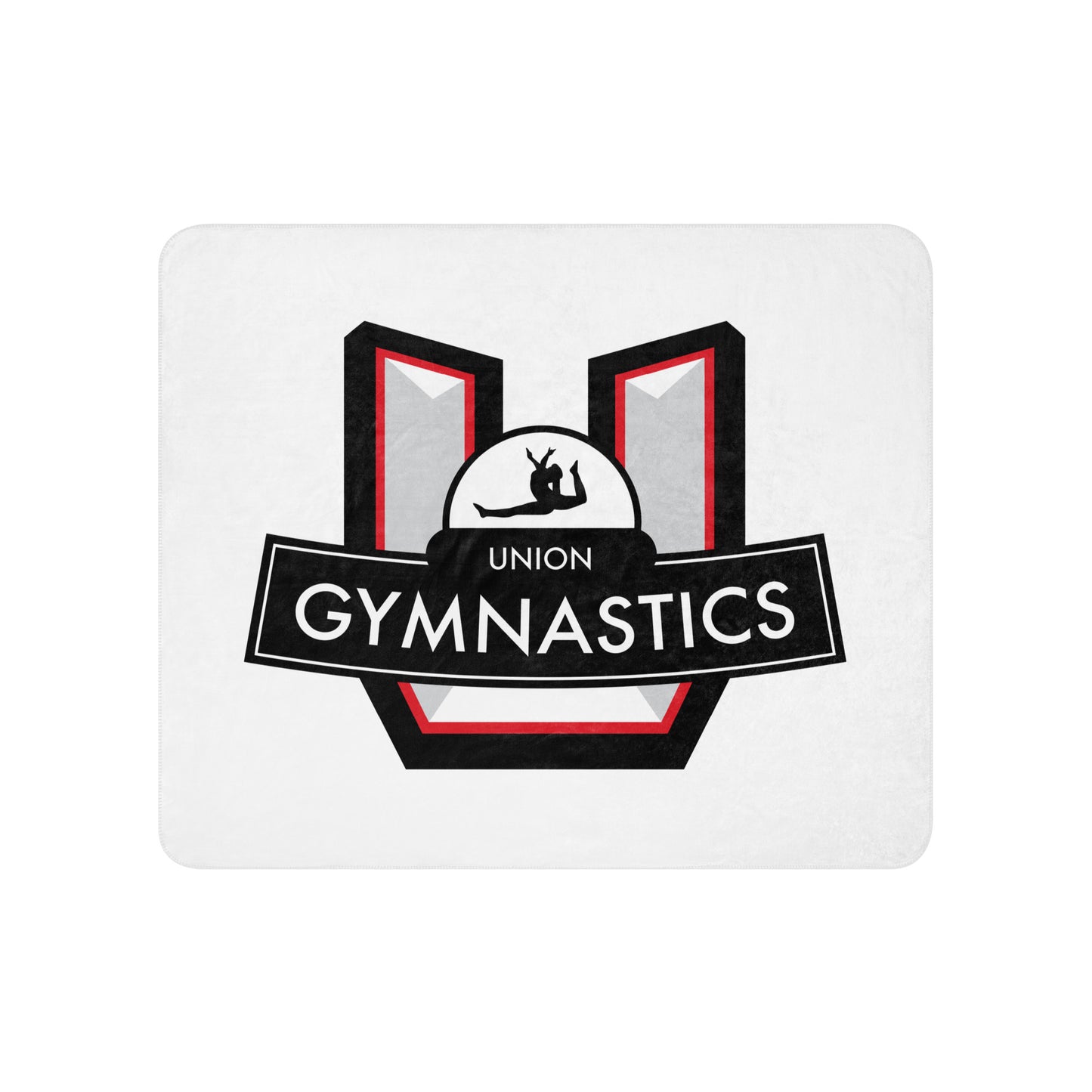 Sherpa Blanket | Union Gymnastics | Crest Logo