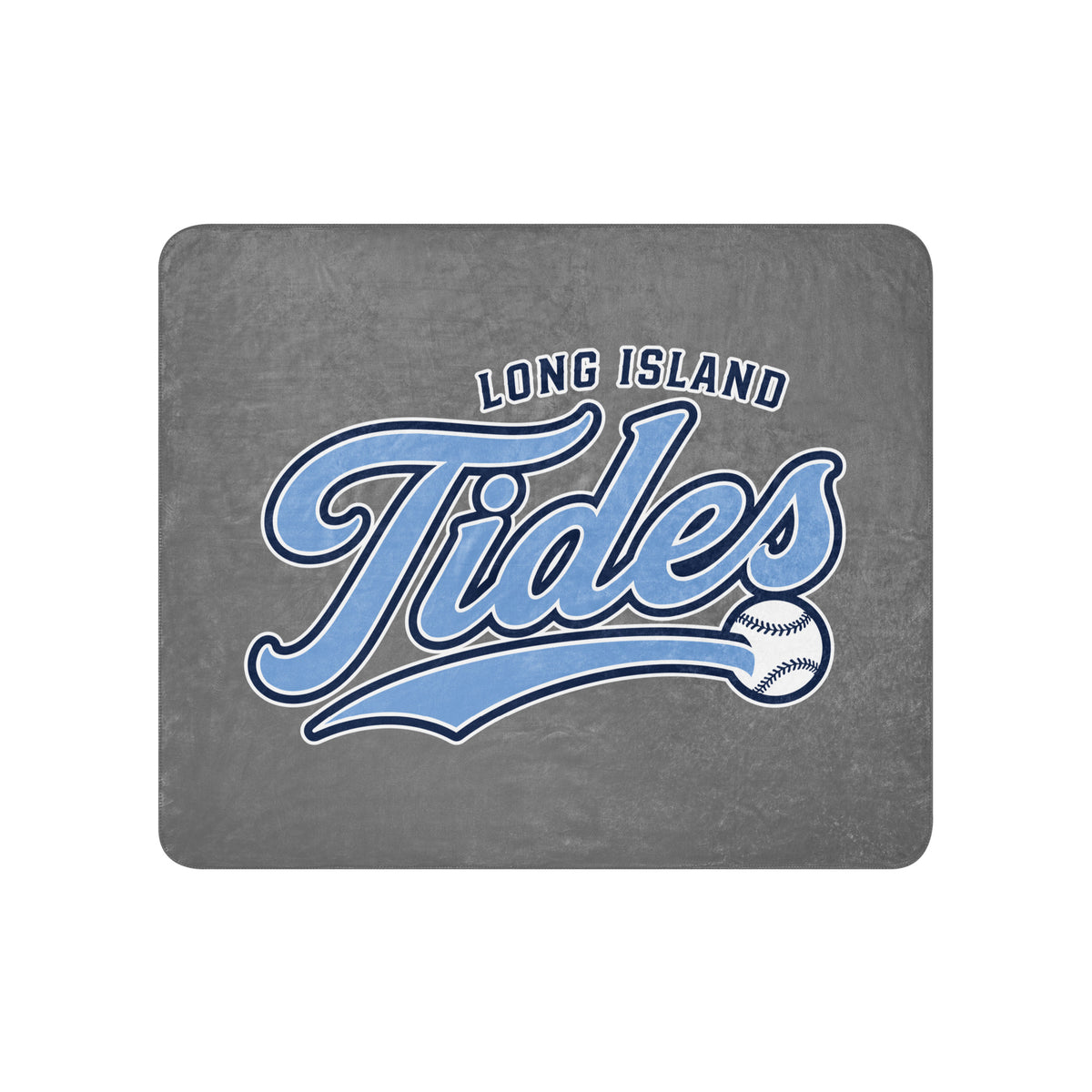 Sherpa Blanket | Long Island Tides Baseball | Athletics Logo