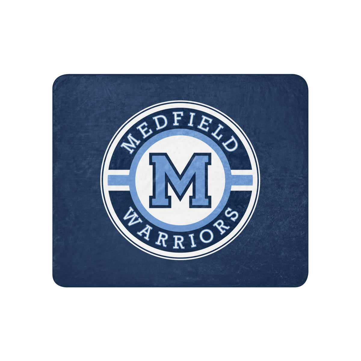 Sherpa Blanket | Medfield Softball | Badge Logo