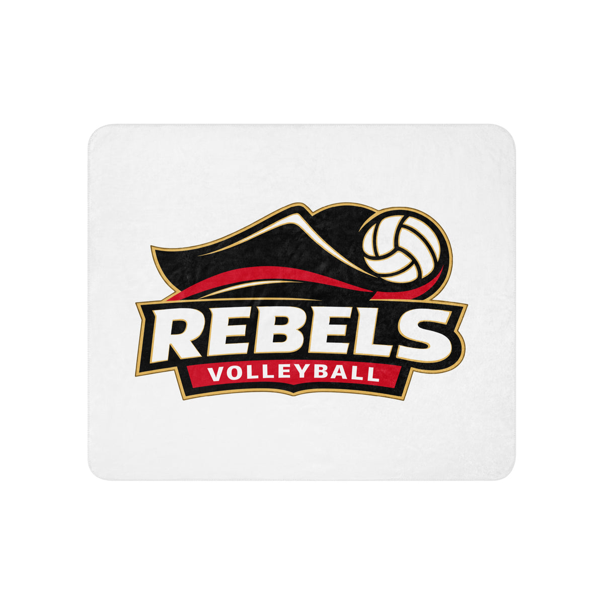 Sherpa Blanket | Rebels Volleyball Club | Crest Logo