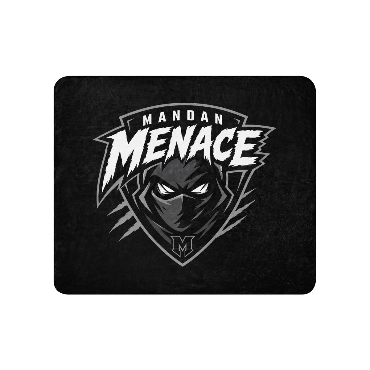 Sherpa Blanket | Mandan Menace | Shield Logo
