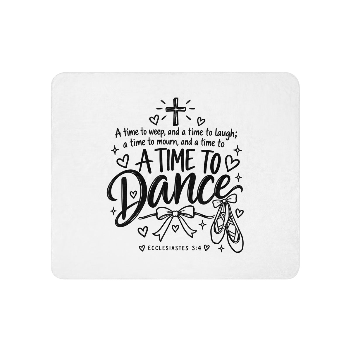 Sherpa Blanket | Dance Life | Valor Logo