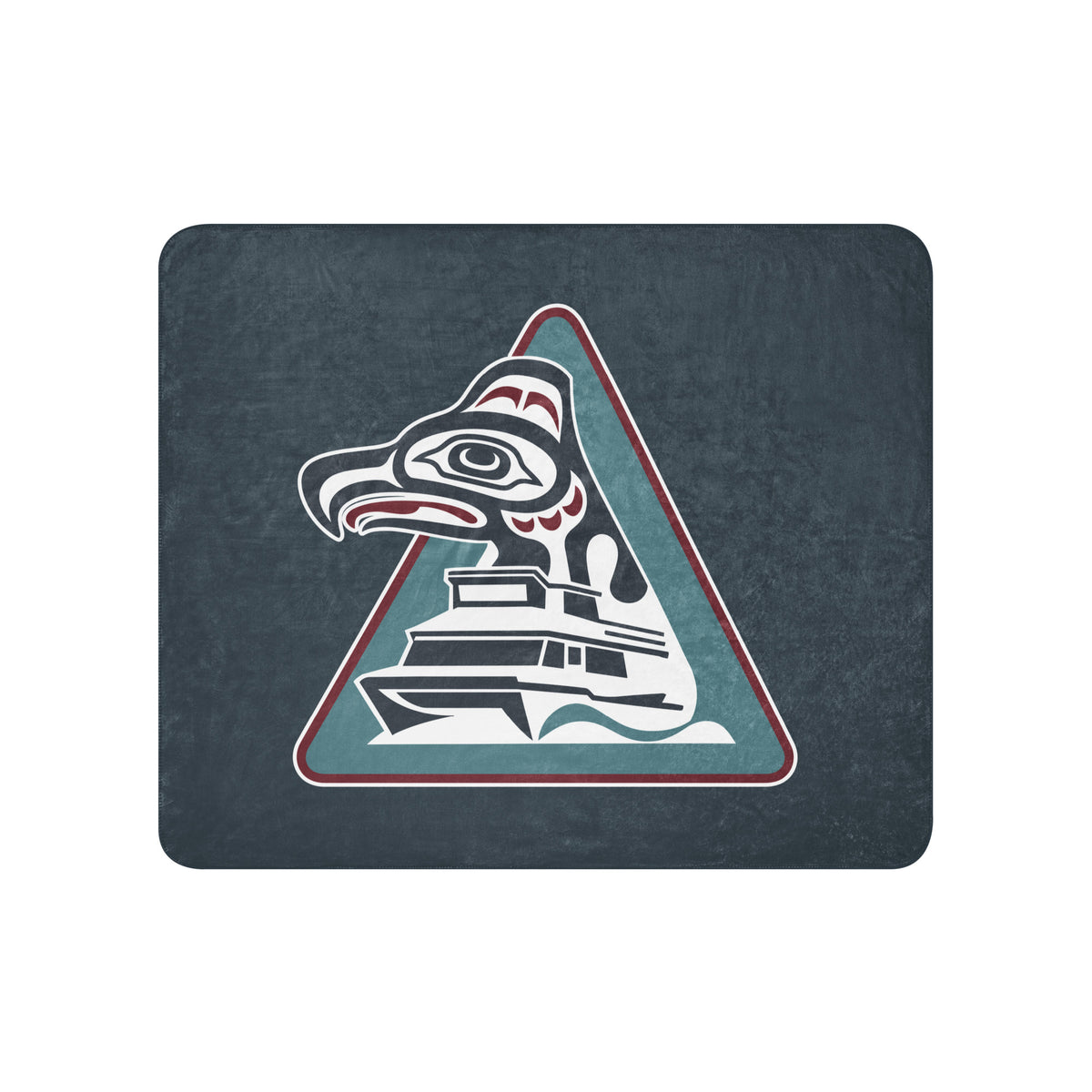 Sherpa Blanket | Allen Marine | Vanguard Logo