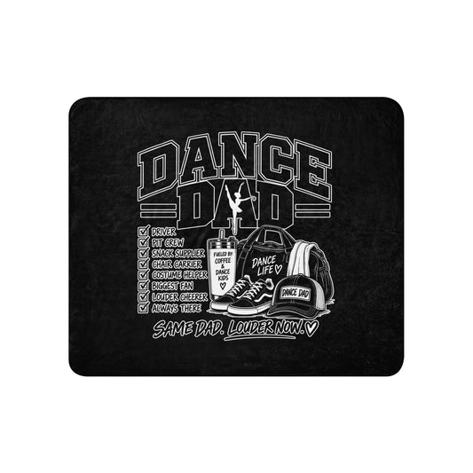 Sherpa Blanket | Dance Life | Dad Crest Logo