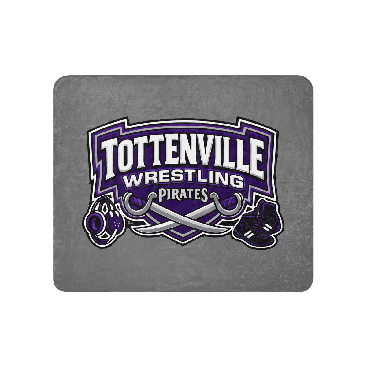 Sherpa Blanket | Tottenville wrestling club | Vanguard Logo