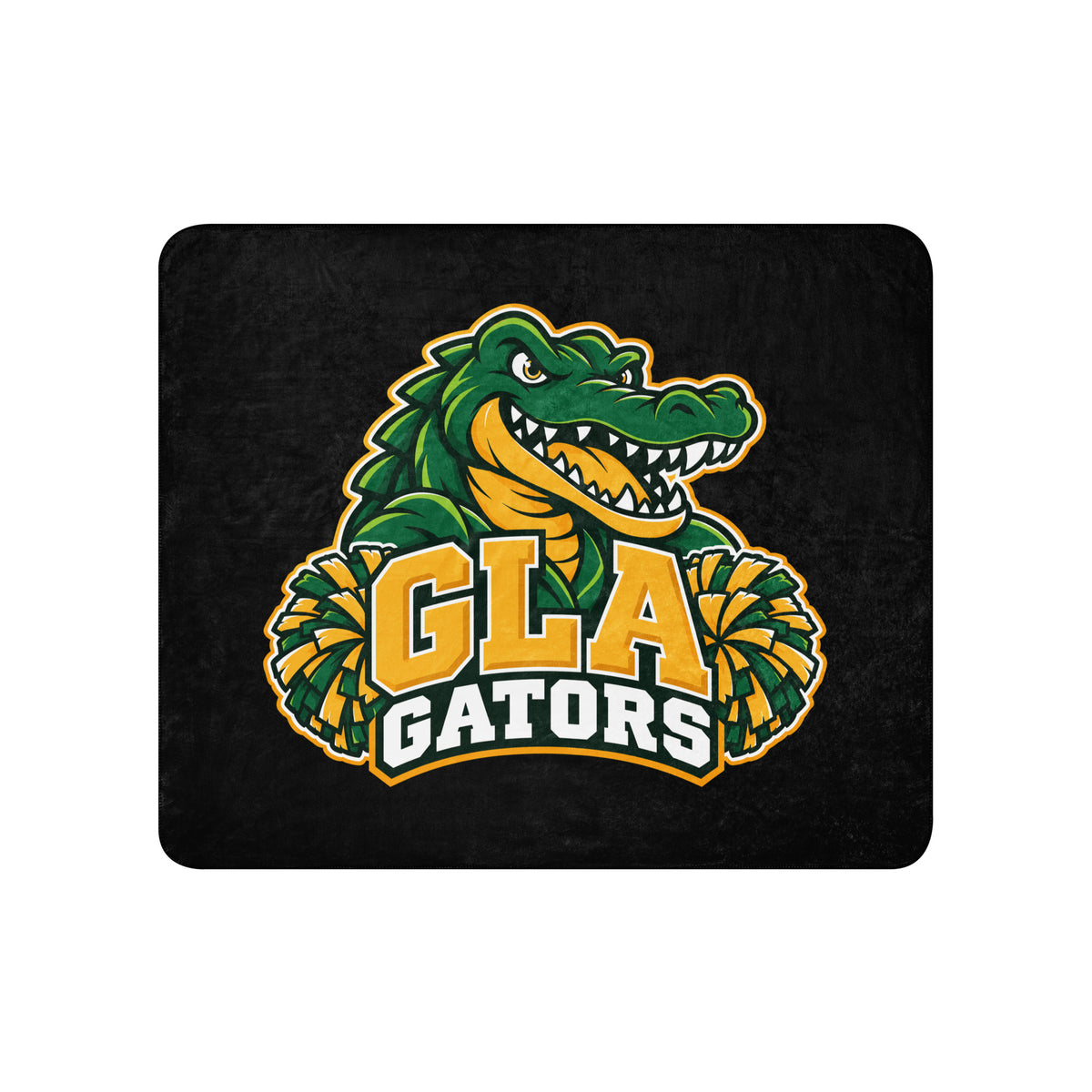 Sherpa Blanket | GLA Gators Cheer Team | Apex Gators Elite Logo
