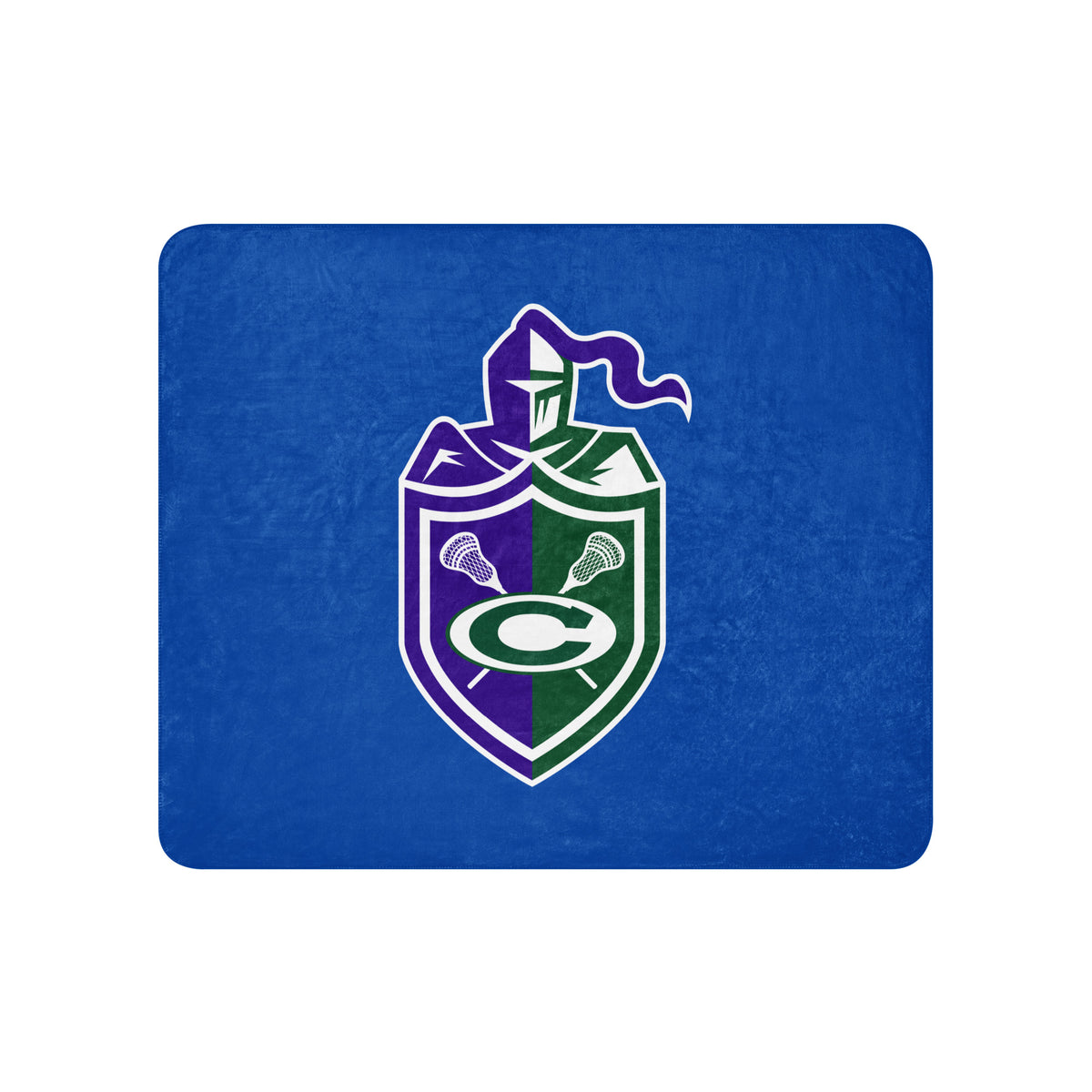 Sherpa Blanket | Central West Girls Lacrosse | Crest Logo