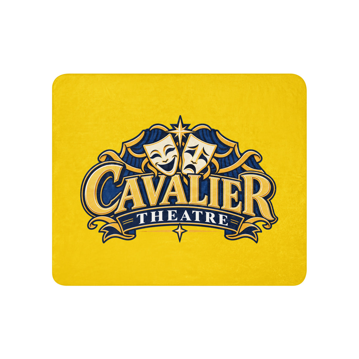 Sherpa Blanket | Cavalier Theatre Troupe | Emblem Logo