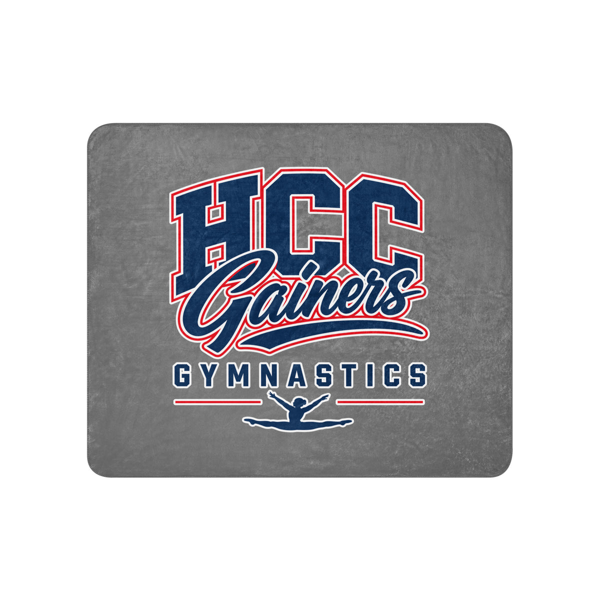 Sherpa Blanket | HCC Gymnastics | Apex Logo