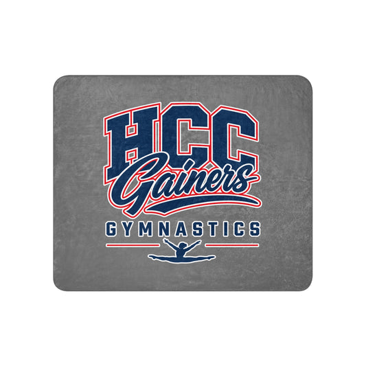 Sherpa Blanket | HCC Gymnastics | Apex Logo